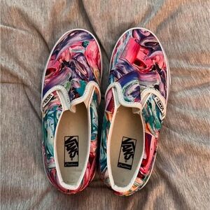 Tie Dye Vans shoes for sale!!